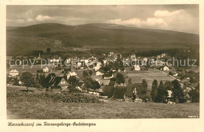Harrachsdorf Harrachov Panorama Riesengebirge Sudetengau