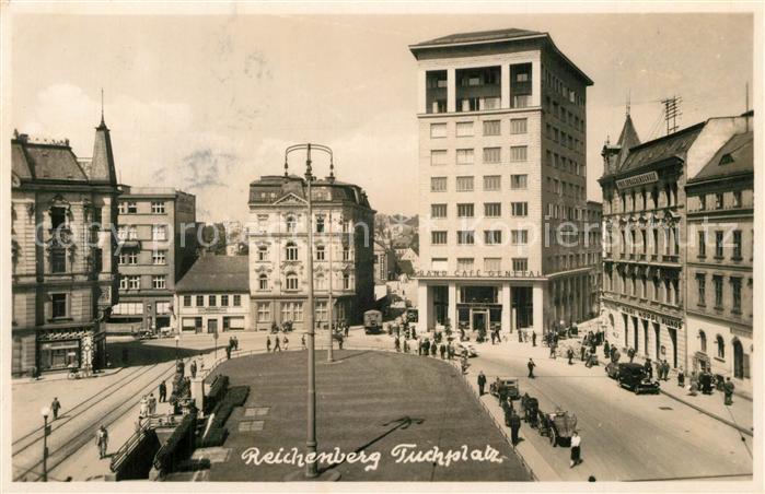 Reichenberg Liberec Boehmen Tuchplatz