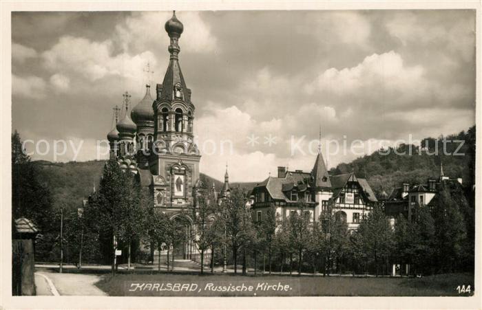 Karlsbad Eger Russische Kirche