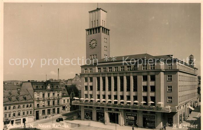 Gablonz Neisse Tschechien Neues Rathaus