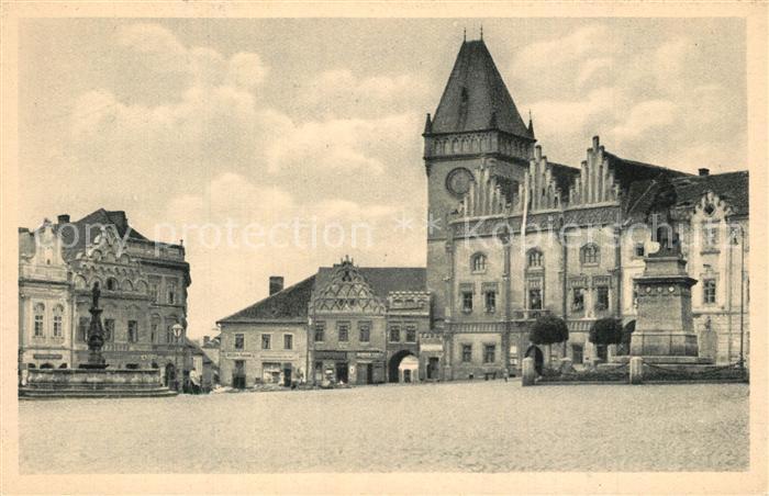 Tabor Czechia Namesti Marktplatz Denkmal