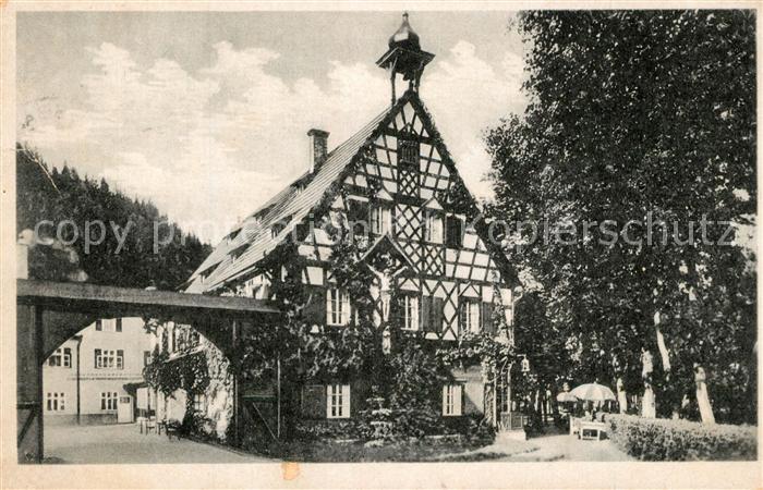Pirkenhammer Hotel Schuetzenmuehle Fachwerkhaus