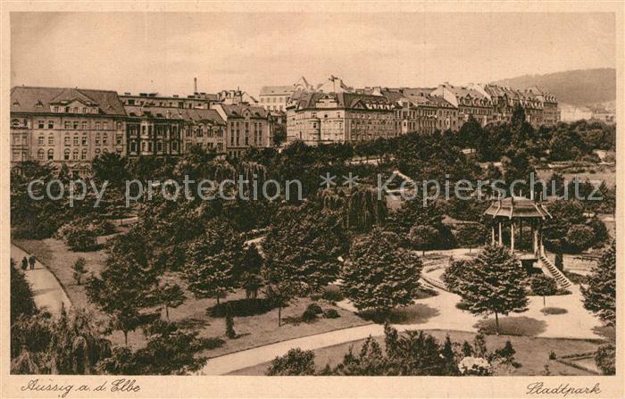 Aussig Tschechien Stadtpark