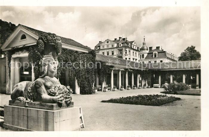 Frantiskovy Lazne Kolonada Statue Kolonnade