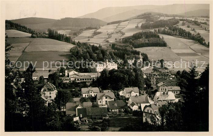 Nieder Lindewiese Lipova Lazne Panorama Kurort