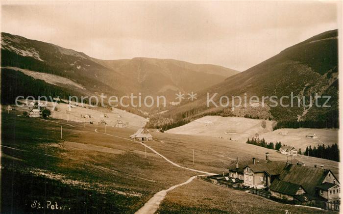 St Peter Tschechien Landschaftspanorama