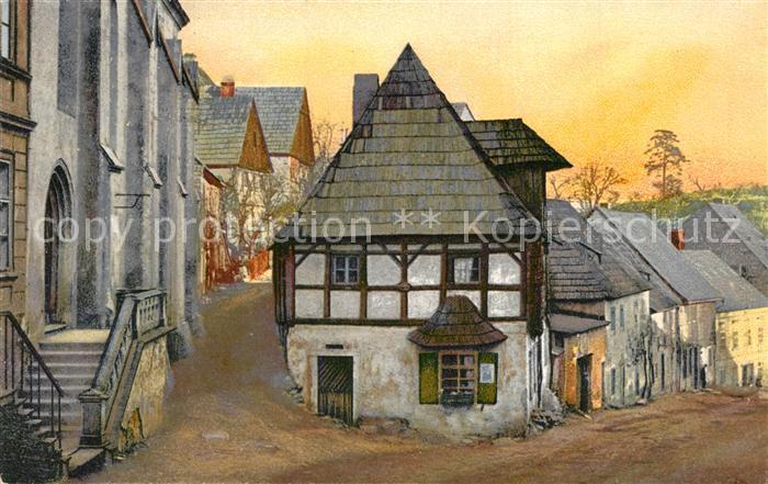 Graupen Erzgebirge Ortsmotiv Erinnerungskarte Photochromie Serie III