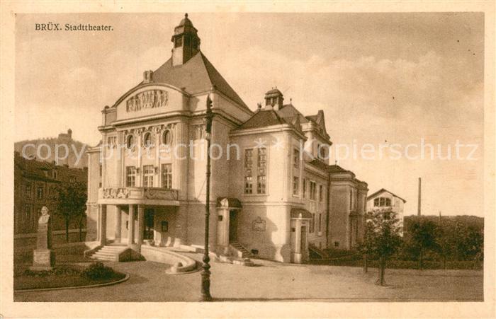 Bruex Most Sudetengau Stadttheater