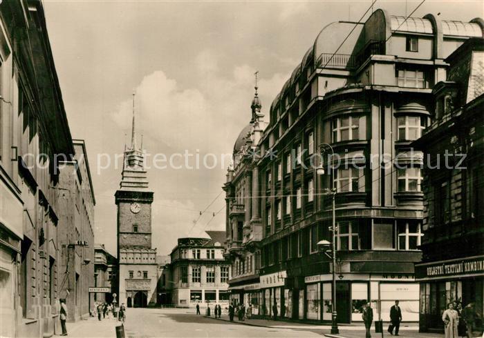 Pardubice Pardubitz Stalinova trida Stalinstrasse Gruenes Tor Altstadt