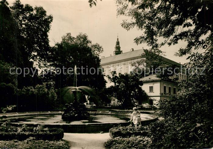 Kremsier Kromeriz Czechia Podzamecka zahrada Schloss Park Brunnen