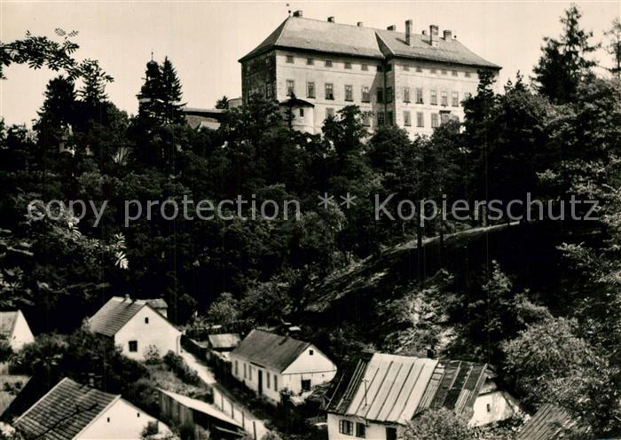 Usov Zabreh Okres Sumperk Palac usovskeho hradu Schloss Burg