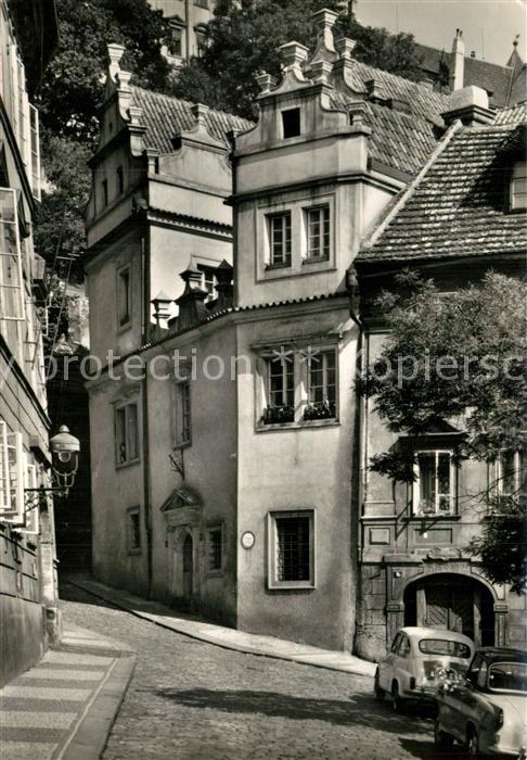 Praha Prahy Prague Renaissance Haus Nr 165/III Snemovni Gasse 16. Jhdt.