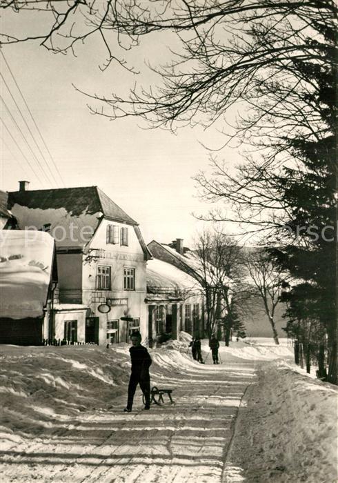 Janske Lazne Hotel Lesni dum im Winter