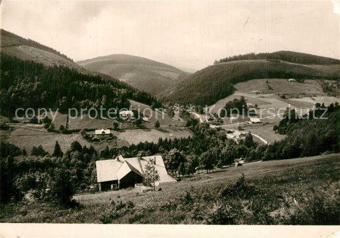 Dolni Mala Upa U spaleneho mlyna Krkonose Landschaftspanorama Riesengebirge