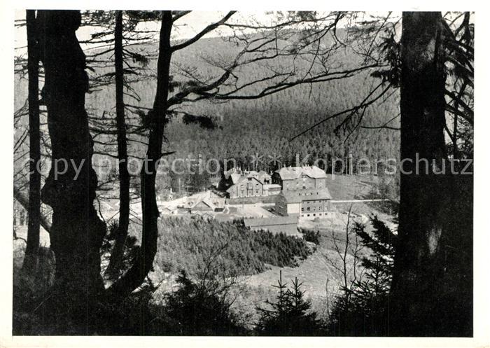 Bela pod Pradedem Schutzhaeuser am Roten Berg Altvatergebirge