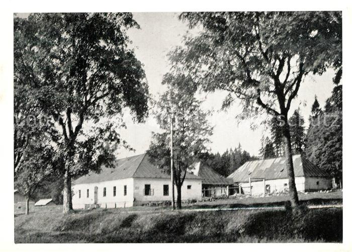 Jesenik Berggeist Altvatergebirge Bauernhaeuser