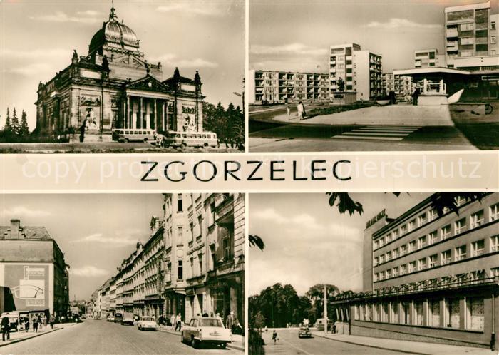 Zgorzelec Powiatowy Dom Kultury Ulica F. Dzierzynskiego Osiedle mieszkaniowe Hot