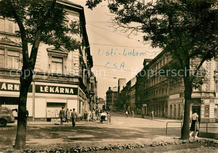 Usti nad Labem Parizska ulice