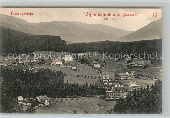 Spindelmuehle Riesengebirge Panorama Riesengebirge