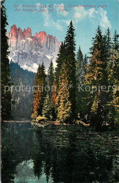 Karersee S?dtirol Latemar