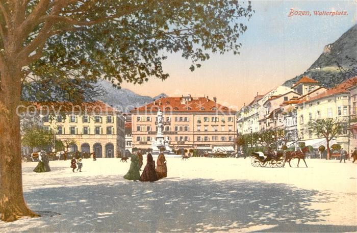 Bozen S?dtirol Walterplatz