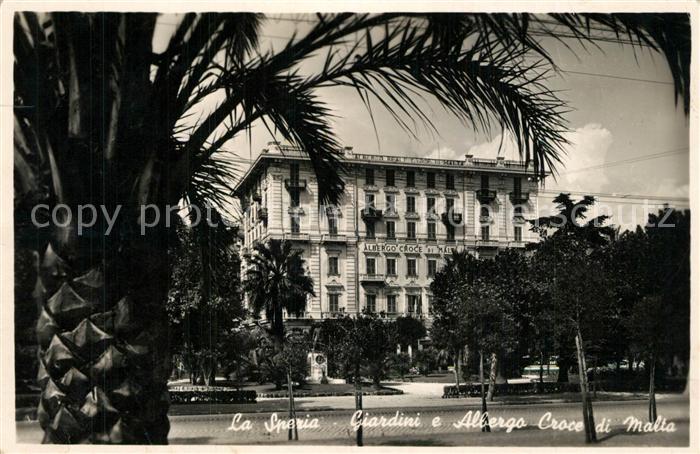 La Spezia Giardini Albergo Croce di Malta