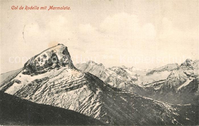 Col Rodella Marmolada