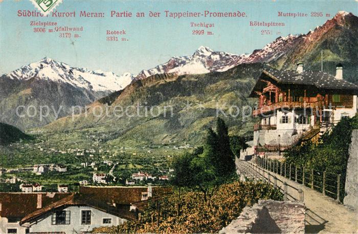 Meran Merano Tappeiner-Promenade