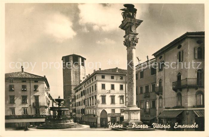 Udine Piazza Vittorio Emanuele