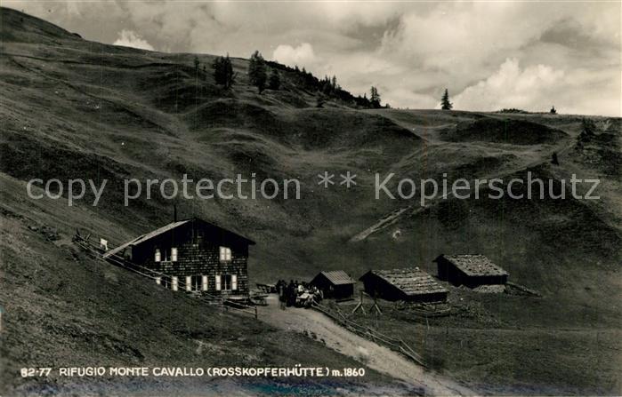 Rosskopfh?tte S?dtirol Rifugio Monte Cavallo
