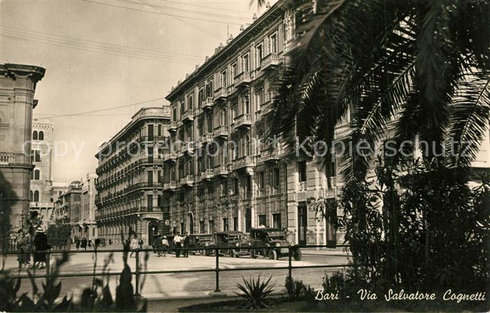 Bari Puglia Via Salvatore Cognetti