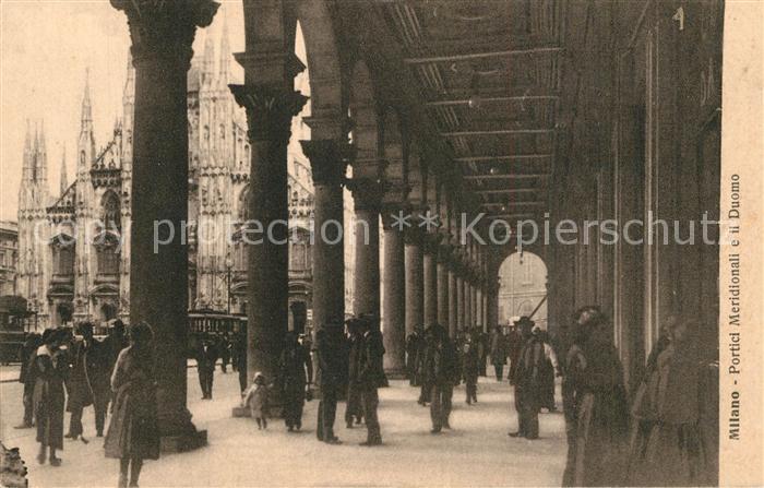 Milano Portici Meridionali Duomo