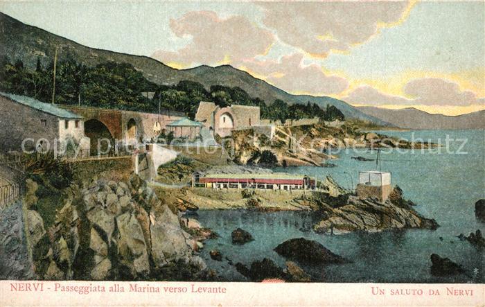 Nervi Passeggiata alla Marina Levante