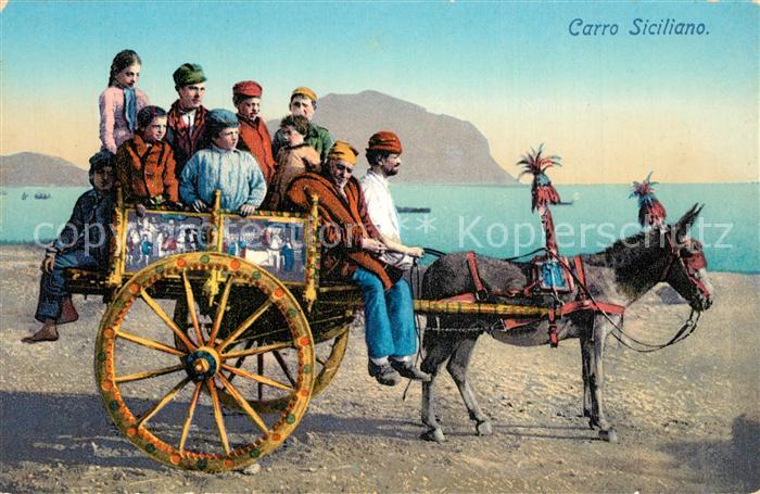 Pferde Carro Siciliano