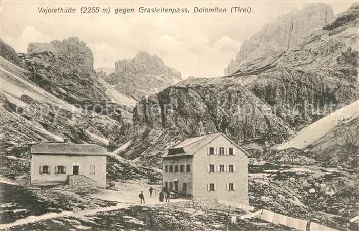 Vajolethuette Grasleitenpass Dolomiten