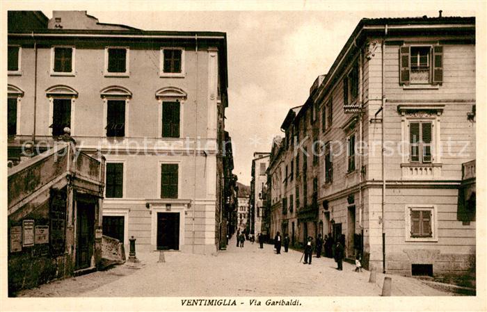 Ventimiglia Liguria Via Garibaldi