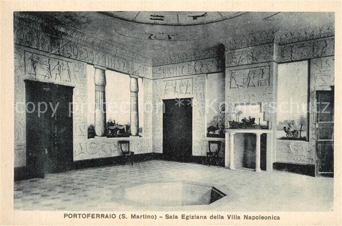 Portoferraio Toscana Villa San Martino Sala Egiziana