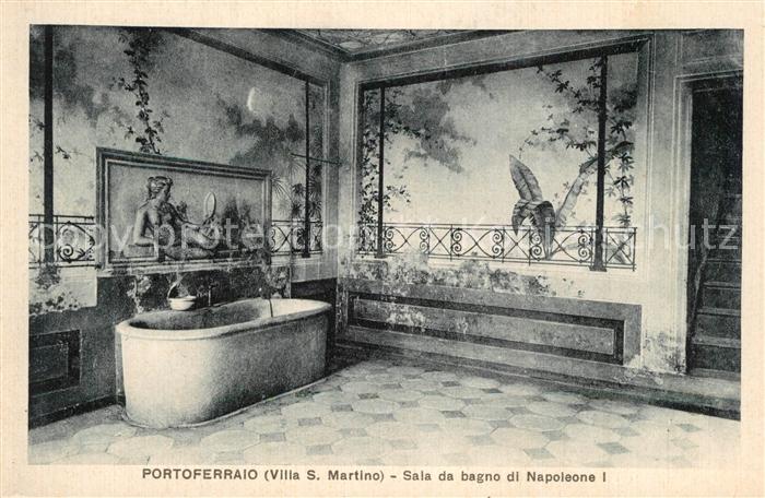 Portoferraio Toscana Villa San Martino Sala da Bagno di Napoleone I