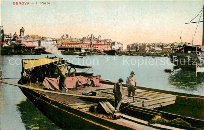 Genova Genua Liguria Porto