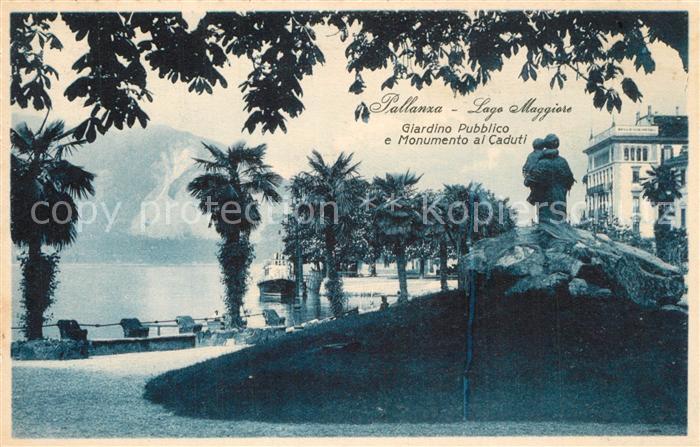 Pallanza Giardino Pubblico Monumento ai Caduti