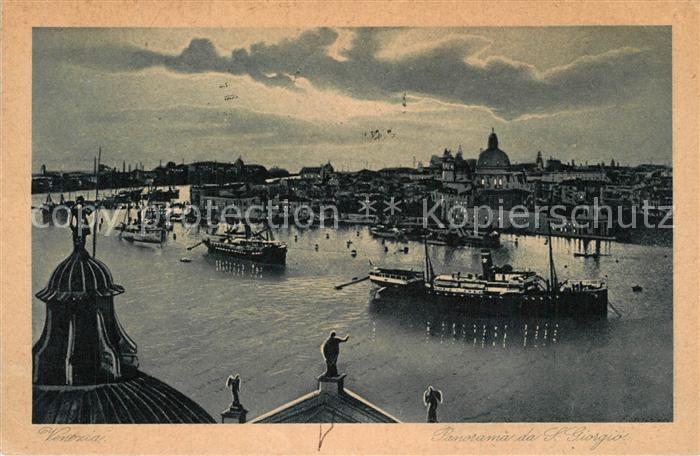 Venezia Venedig Panorama da S. Giorgio