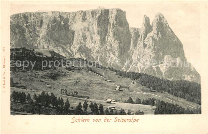 Schlern Seiseralpe