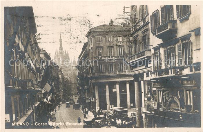 Milano Corso Vittorio Emanuele