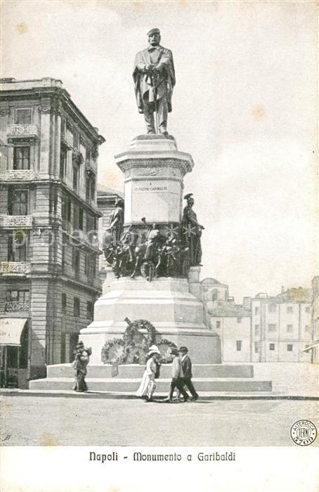 Napoli Neapel Monumento a Garibaldi