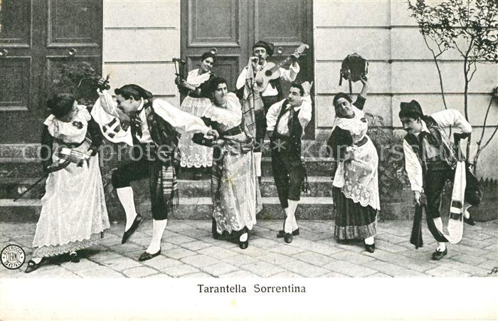 Sorrento Campania Tarantella Sorrentina