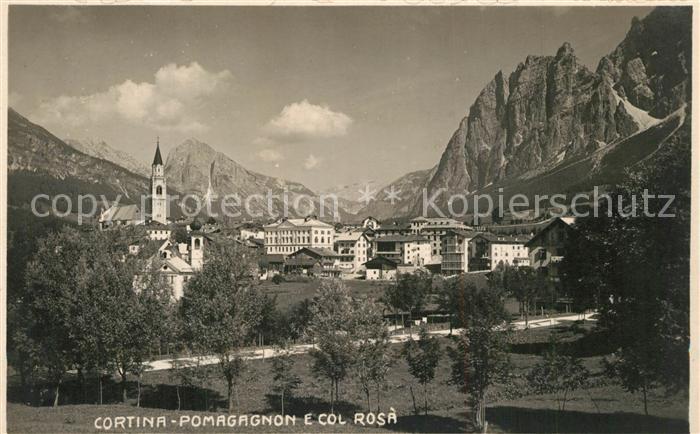 Cortina d Ampezzo Pomagagnon Col Rosa