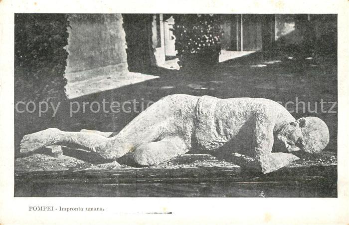 Pompei Impronta Umana
