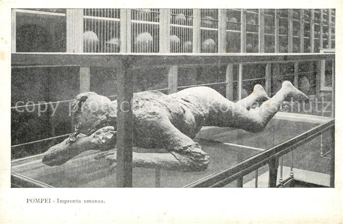 Pompei Impronta Umana