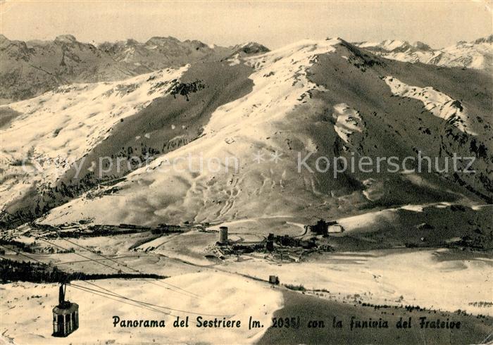 Sestriere Funivia del Frateive Seilbahn