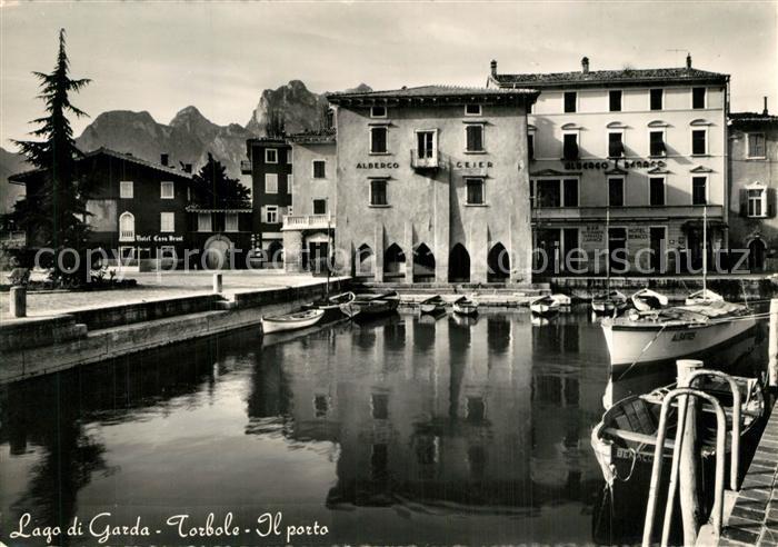 Torbole Lago di Garda Porto Albergo Geier Albergo Benaco